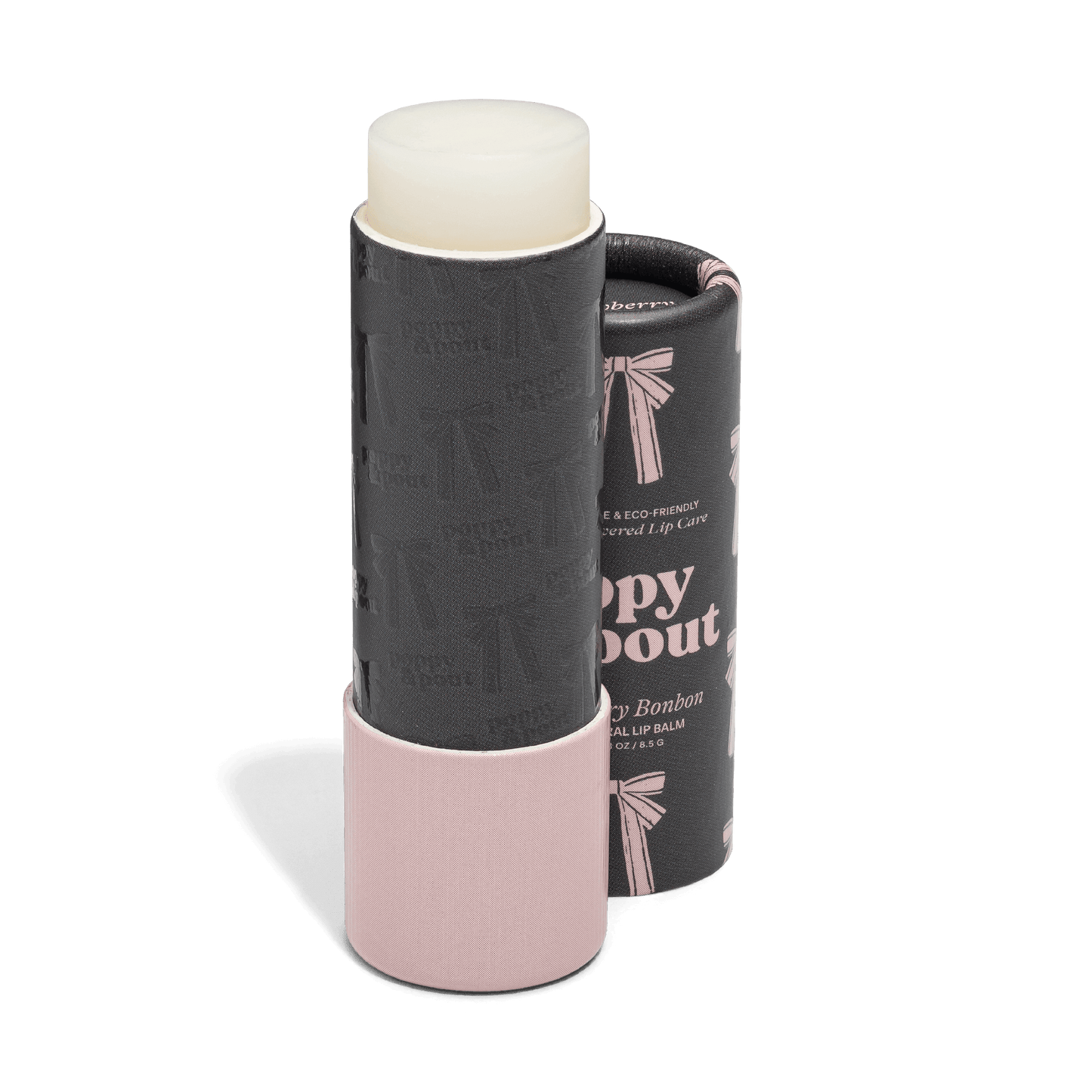 Poppy and Pout Lip Balm, Coquette Strawberry Bonbon
