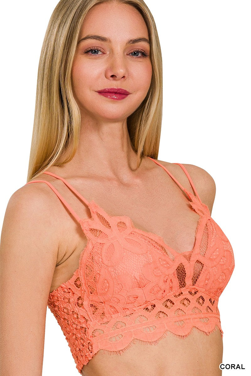 BB34 Coral Lace Bralette
