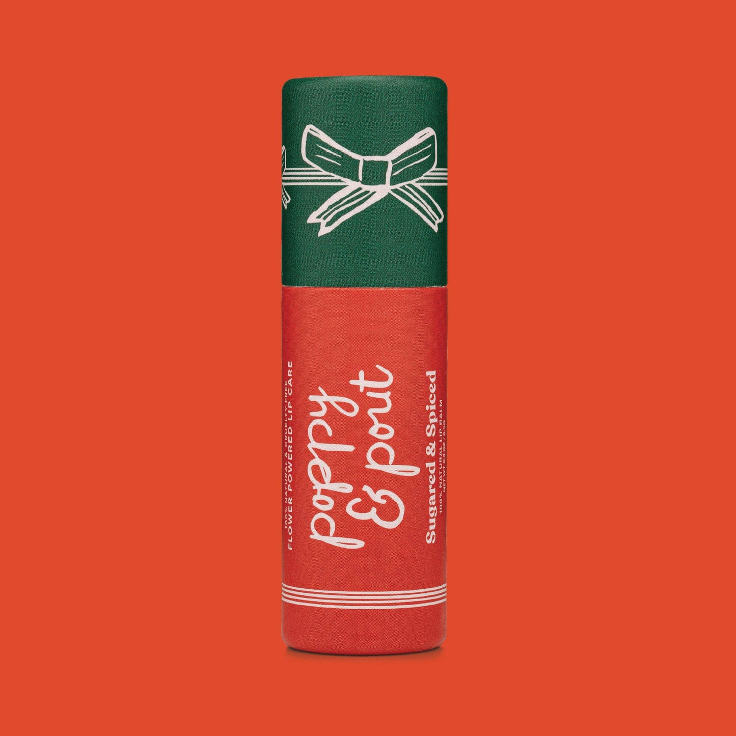 Poppy and Pout Limited Edition Lip Balm Holiday Sugared & Spiced