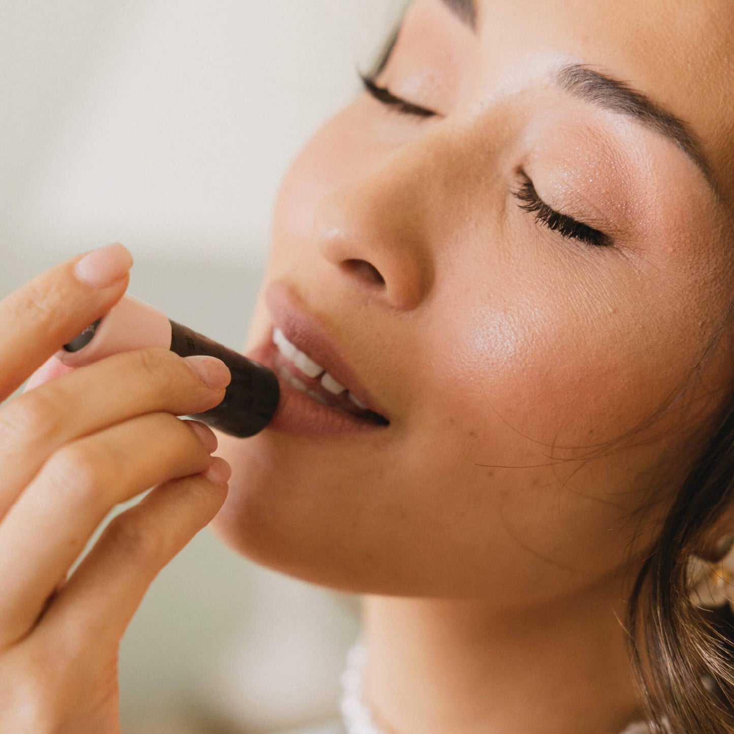 Poppy and Pout Lip Balm, Coquette Strawberry Bonbon