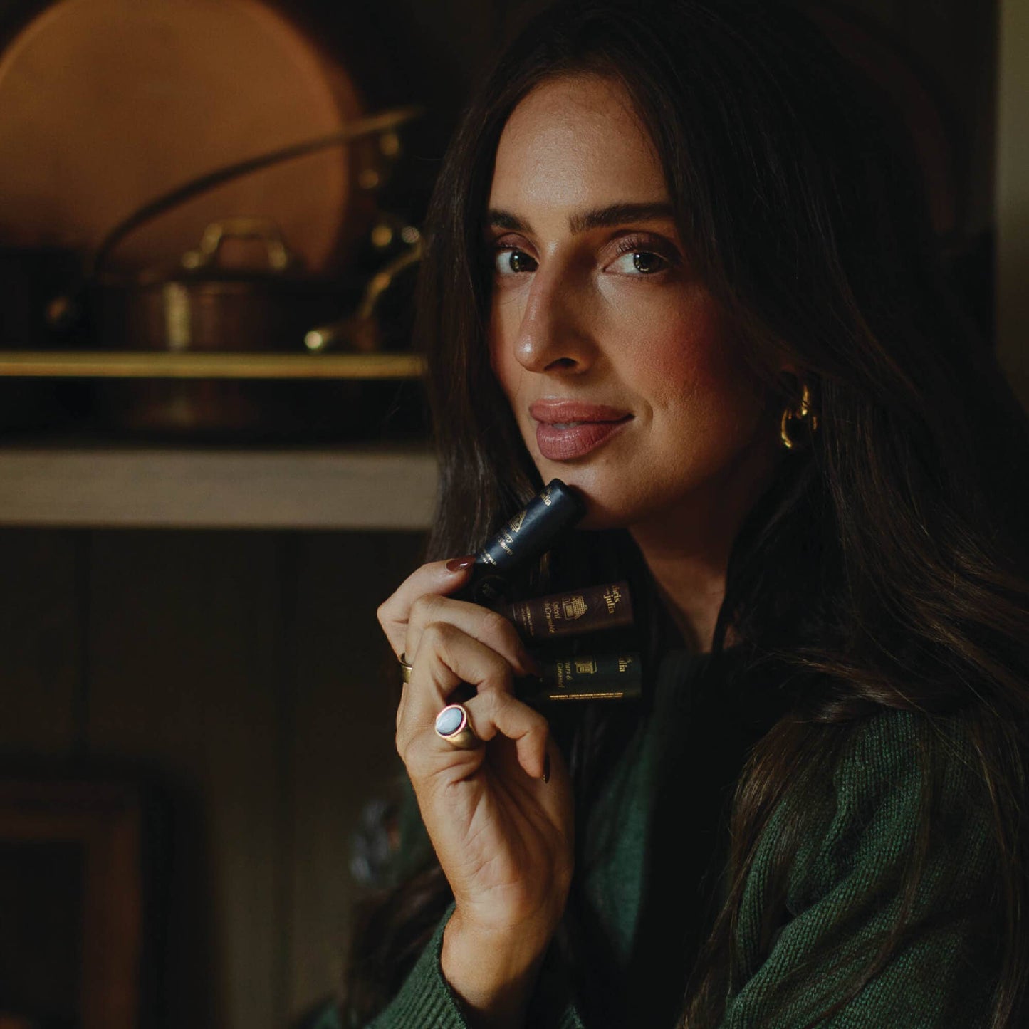 Poppy and Pout Lip Balm, Chris Loves Julia, Blackberry Campfire S'mores