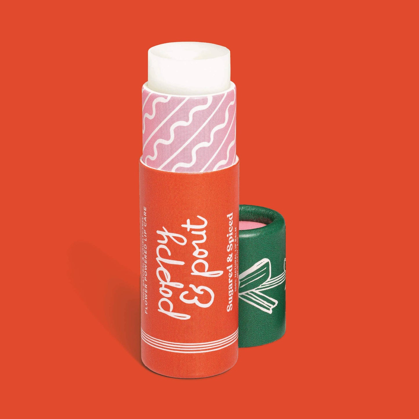 Poppy and Pout Limited Edition Lip Balm Holiday Sugared & Spiced