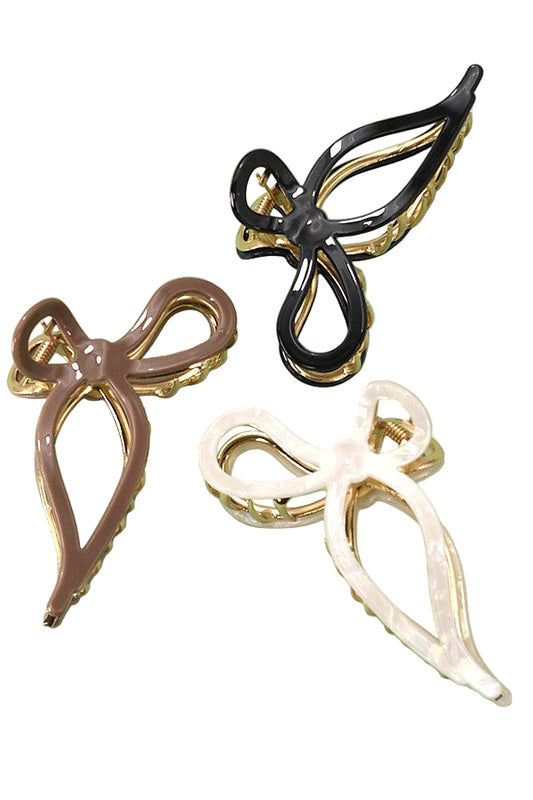 BF11 Sweet Bow Hair Claw Clip