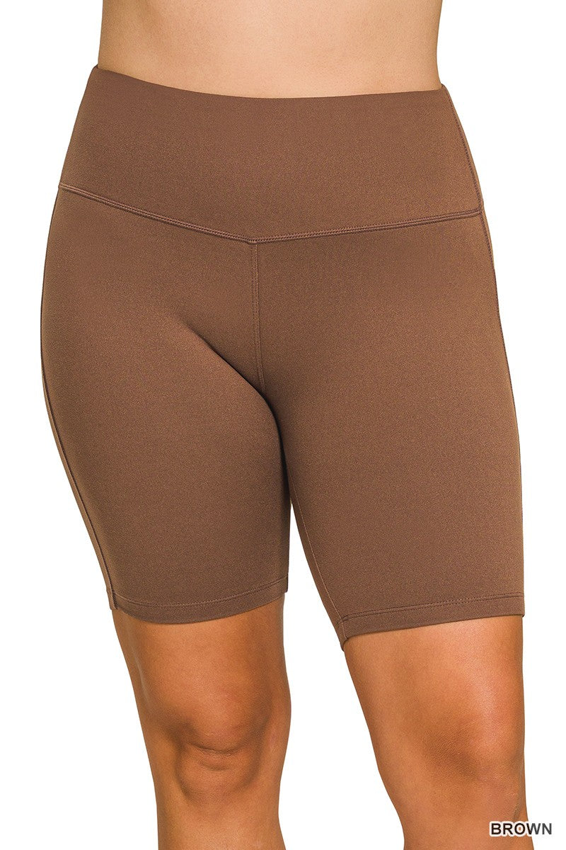 BB66 | BROWN BIKE SHORT