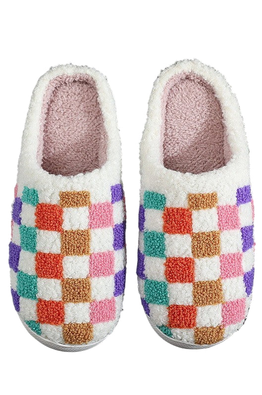 BF5 Checkered Soft Slippers