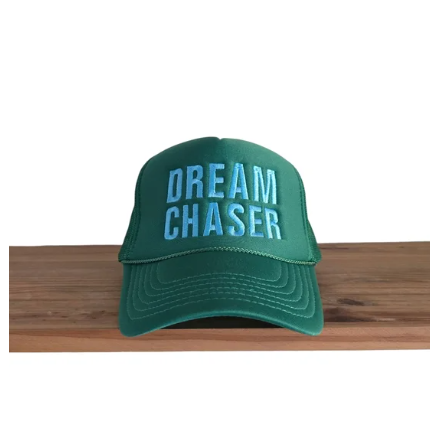 BSH12 Bridge Street Hats Dream Chaser Baseball Cap Unisex Adjustable Green