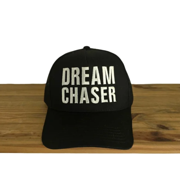 BSH11 Bridge Street Hats Dream Chaser Black Canvas Trucker