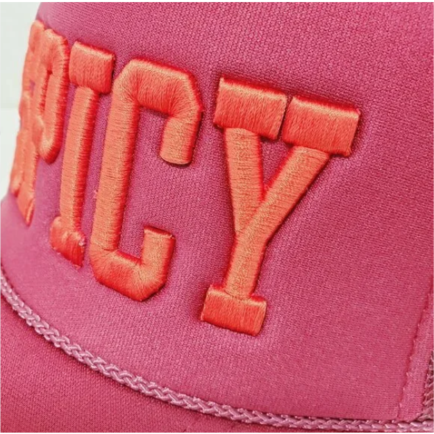 SPICY Besties Collection Mesh Back Trucker Ball Cap Hat Unisex Casual Outdoor
