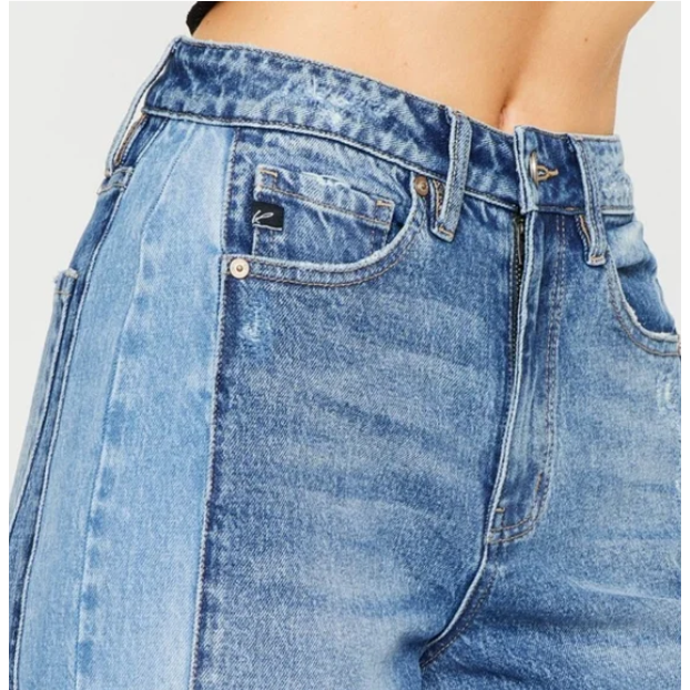 101 | KanCan Wide Leg Jeans Medium Wash Women’s Denim Pants High Rise