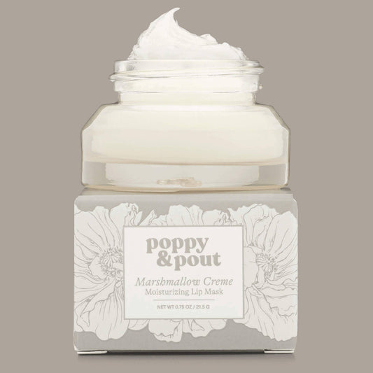 Poppy and Pout Lip Mask Marshmallow Creme