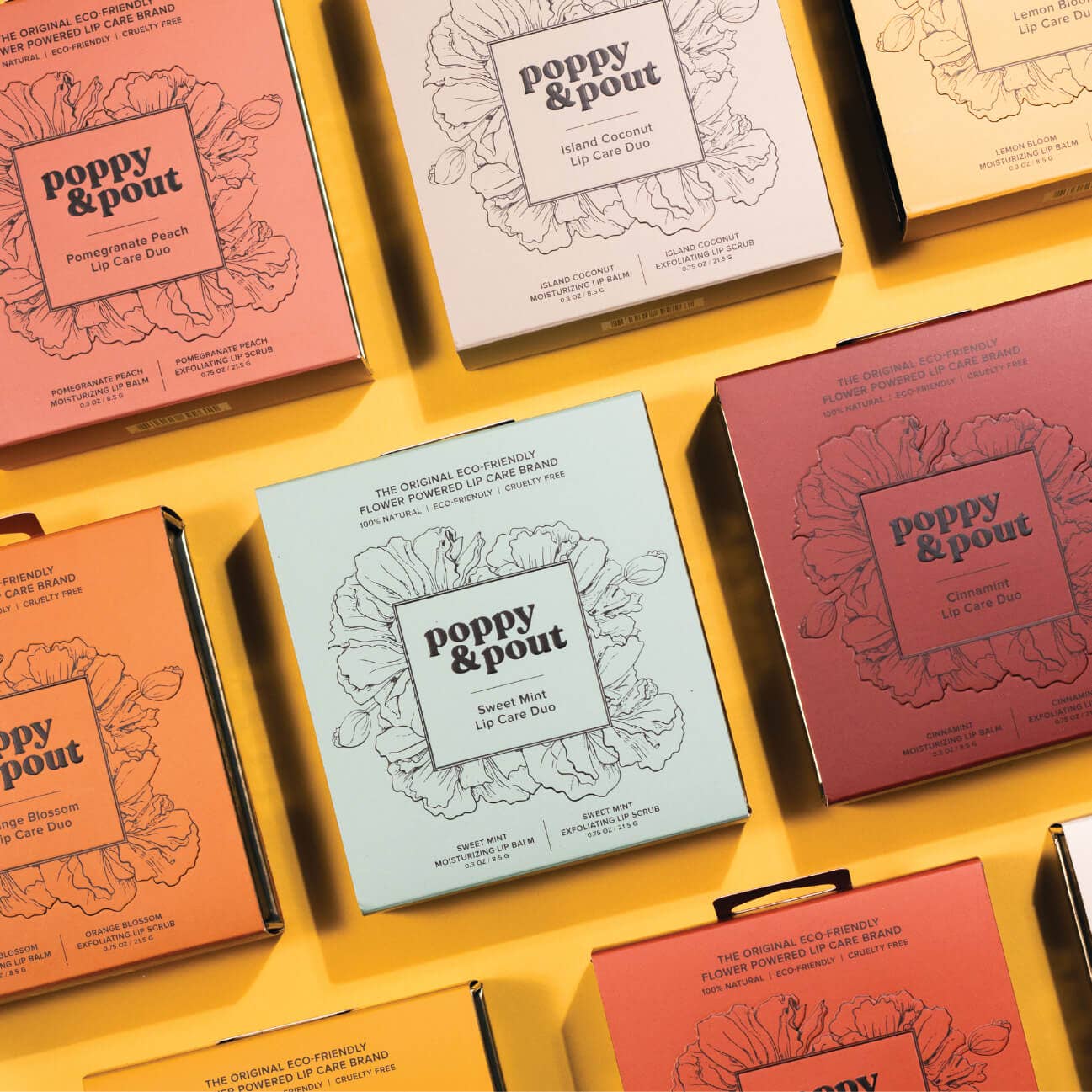 Poppy and Pout Lip Care Duo, Cinnamint