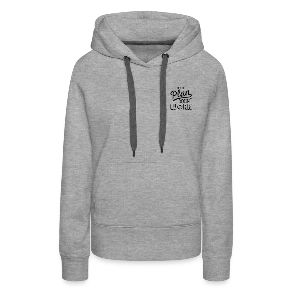 Change the Plan, Hoodie - heather grey