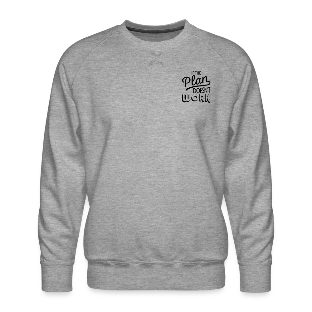 Change The Plan, Crew Neck Sweats - heather grey