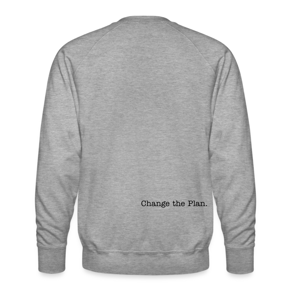 Change The Plan, Crew Neck Sweats - heather grey